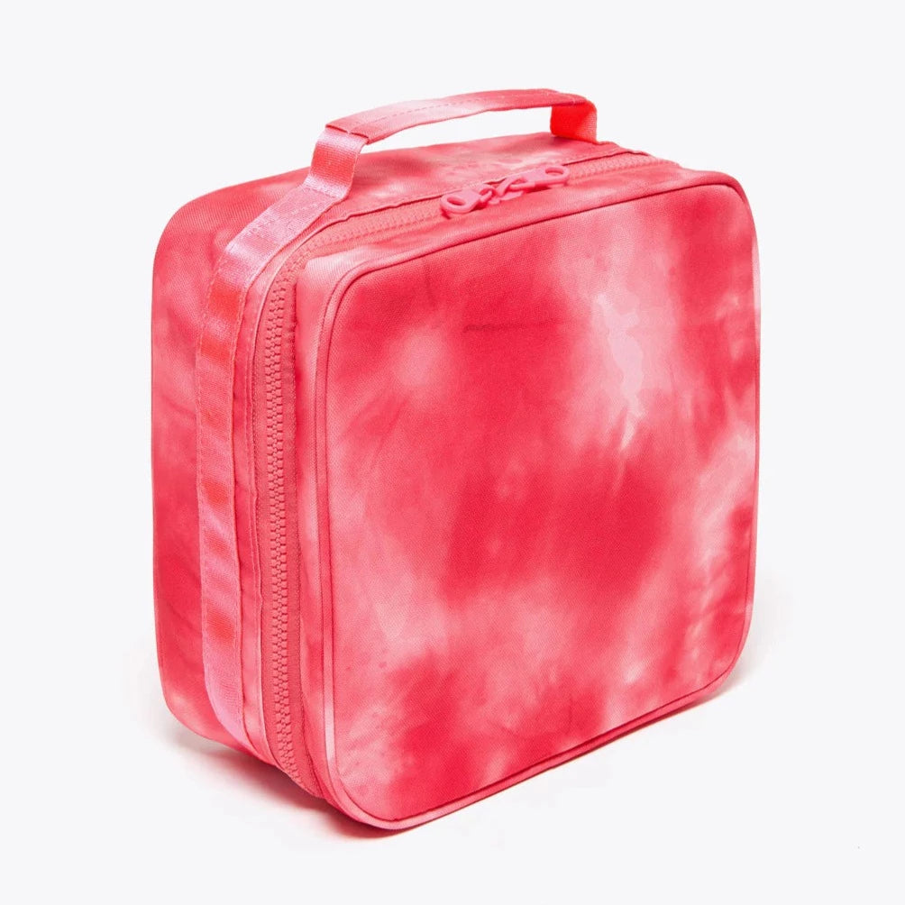 Hot Pink Tie Dye Lunch Bag
