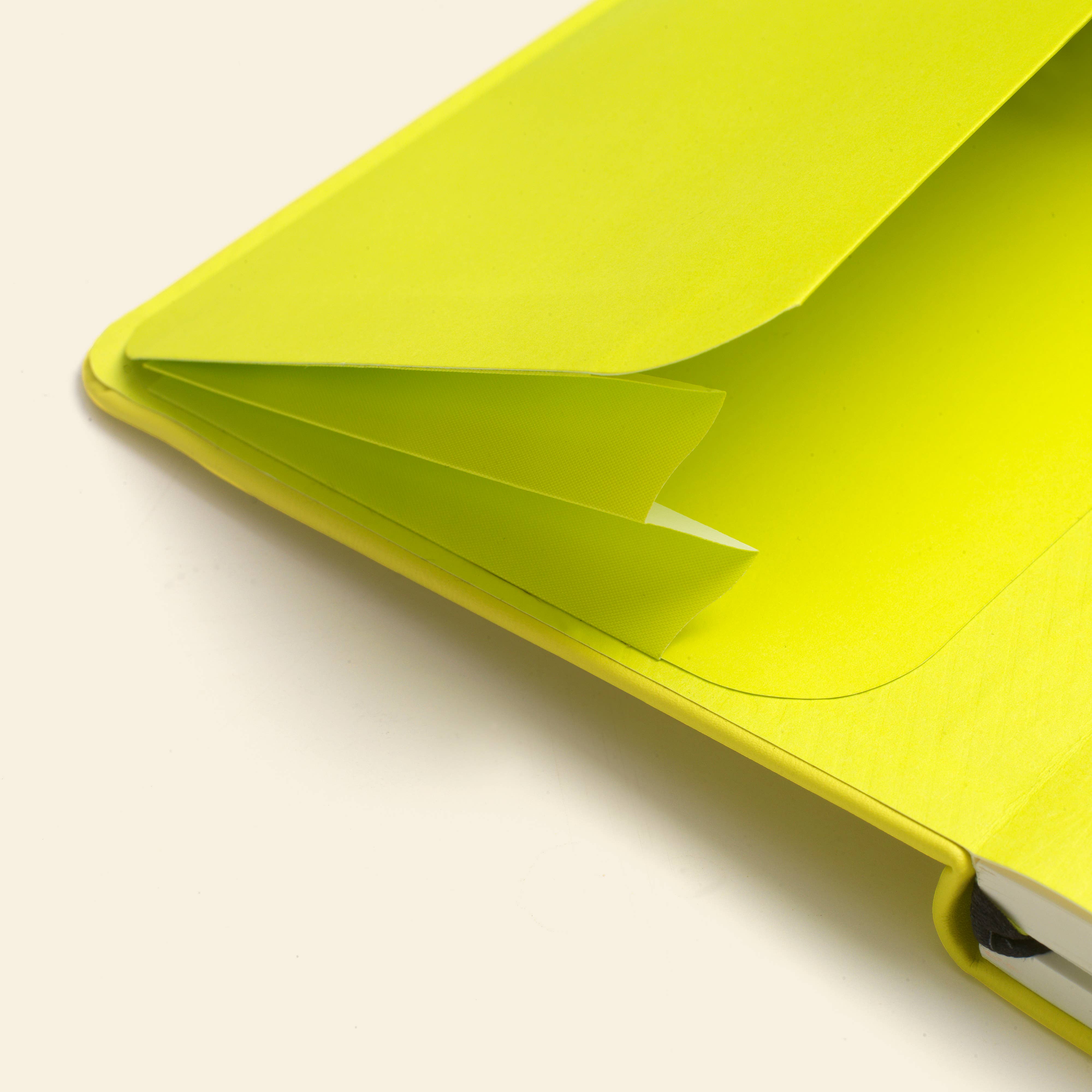Everyday Lined Notebook / Acid Green