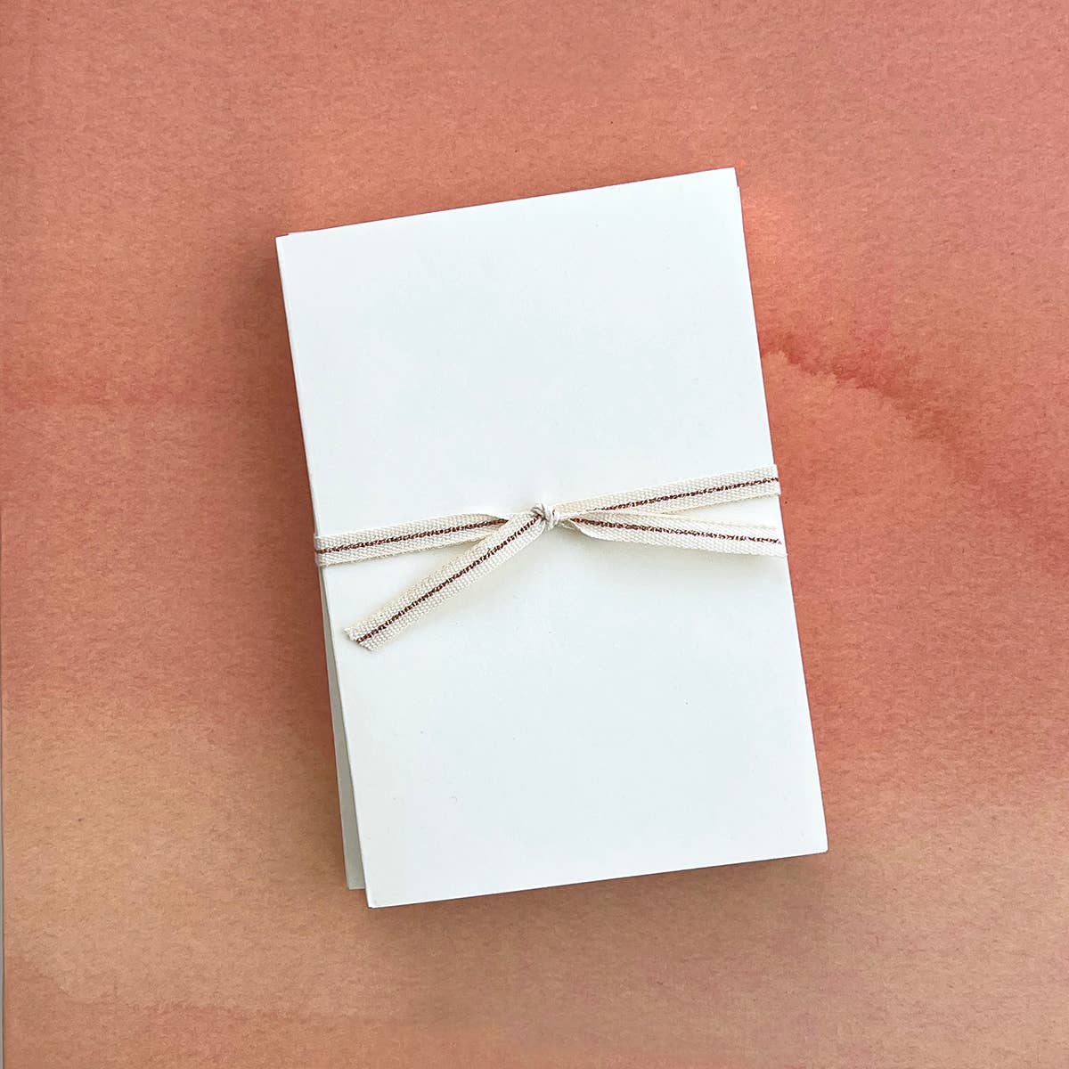 Ivory Jotter Notebooks with Rose Gold Edging (set of 2)