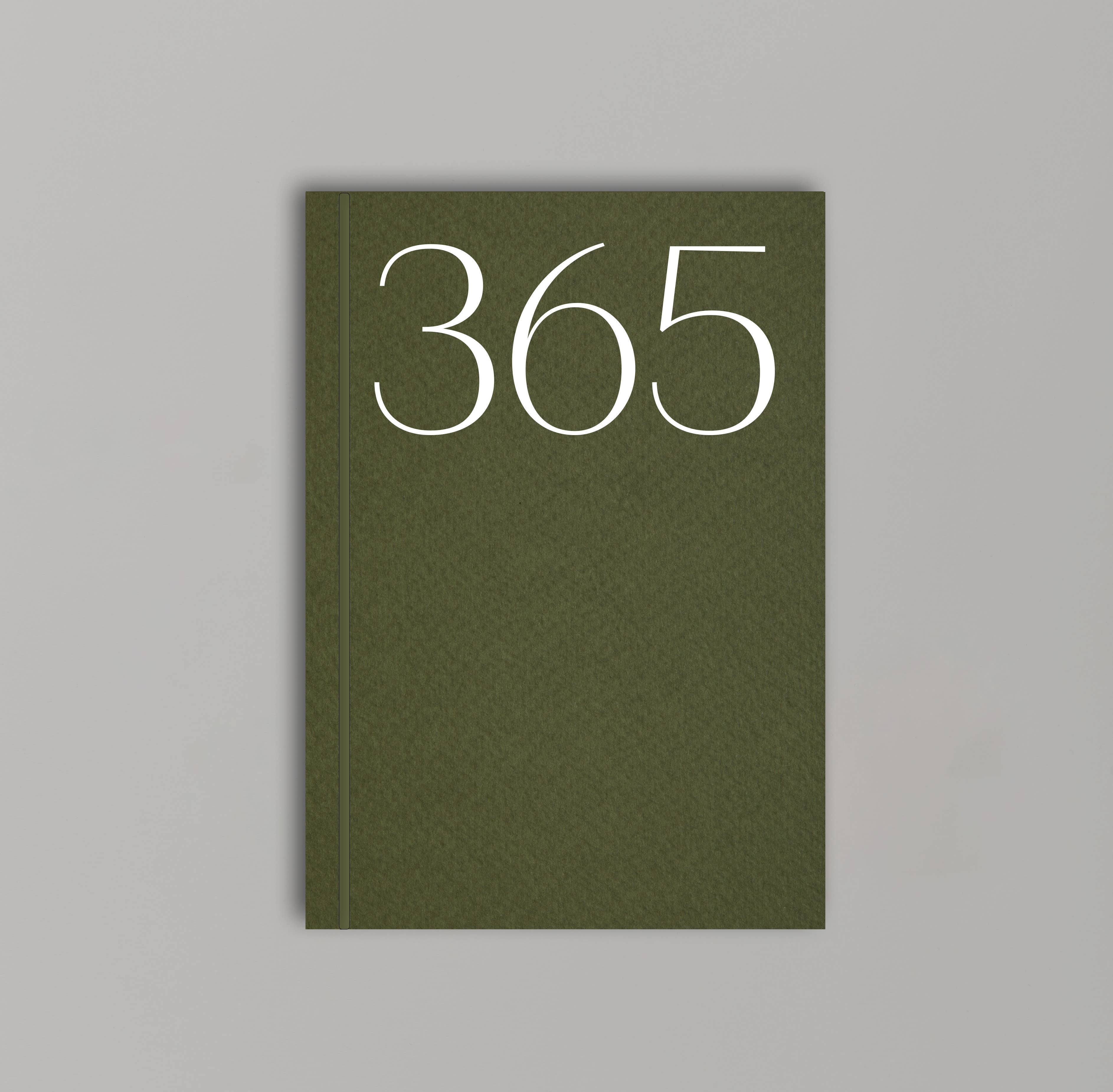 365 UNDATED PLANNER / MOSS GREEN