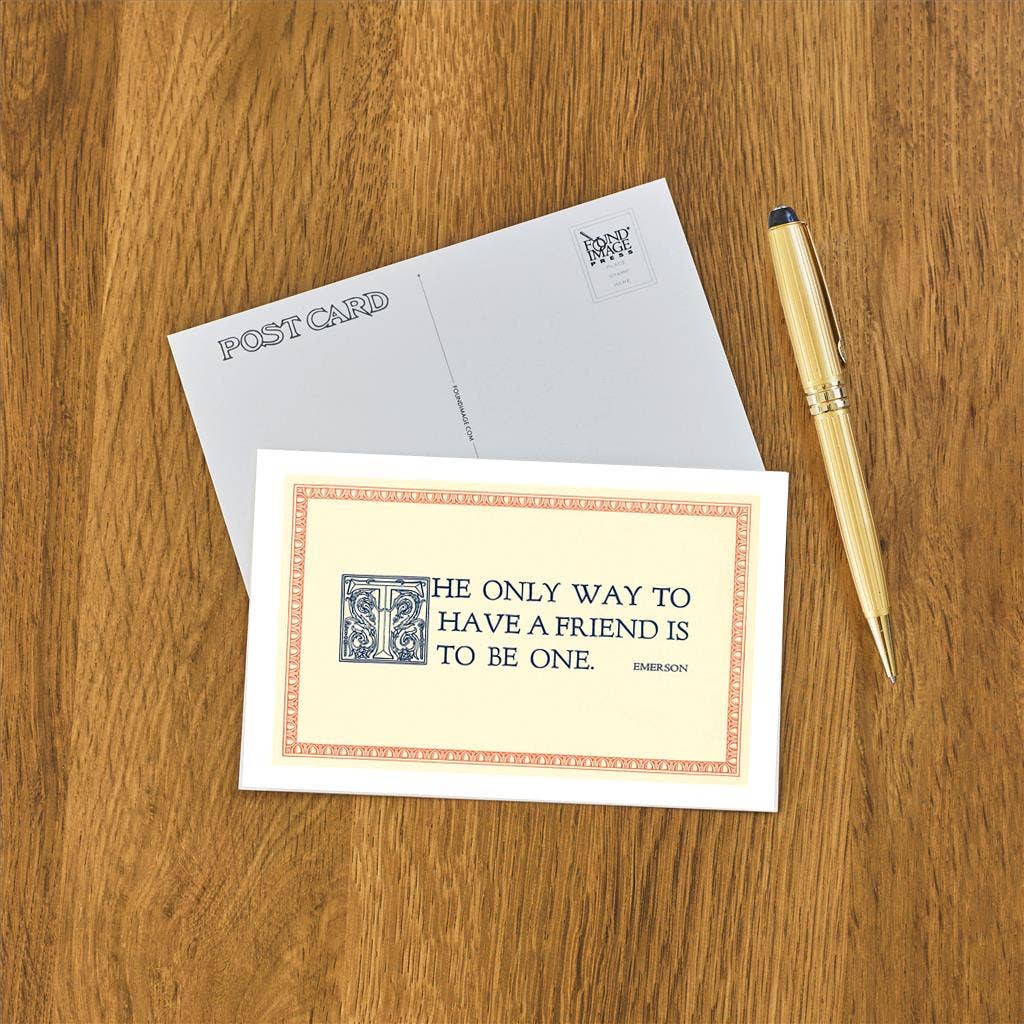 The Way to Have a Friend Postcard