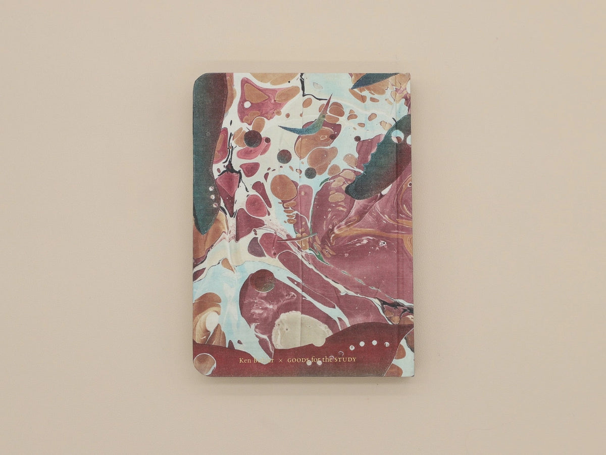 Marble Hardcover Notebook / B6 / Carnelian