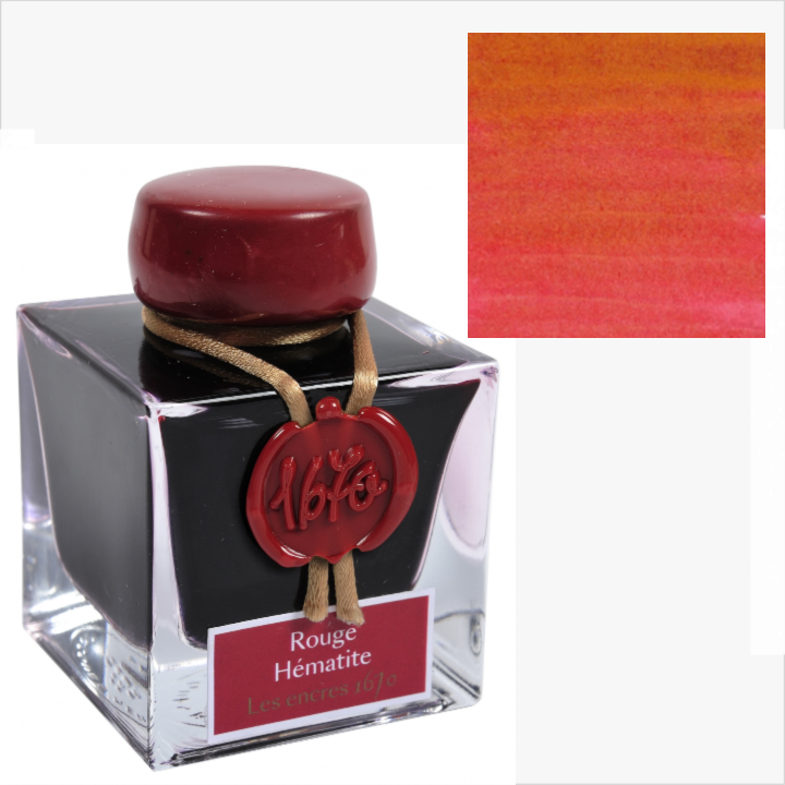 Herbin 1670 Ink with Gold Shimmer 50ml - 6 Colors