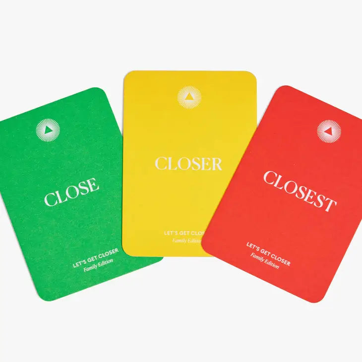 Let's Get Closer Card Game / Family Edition