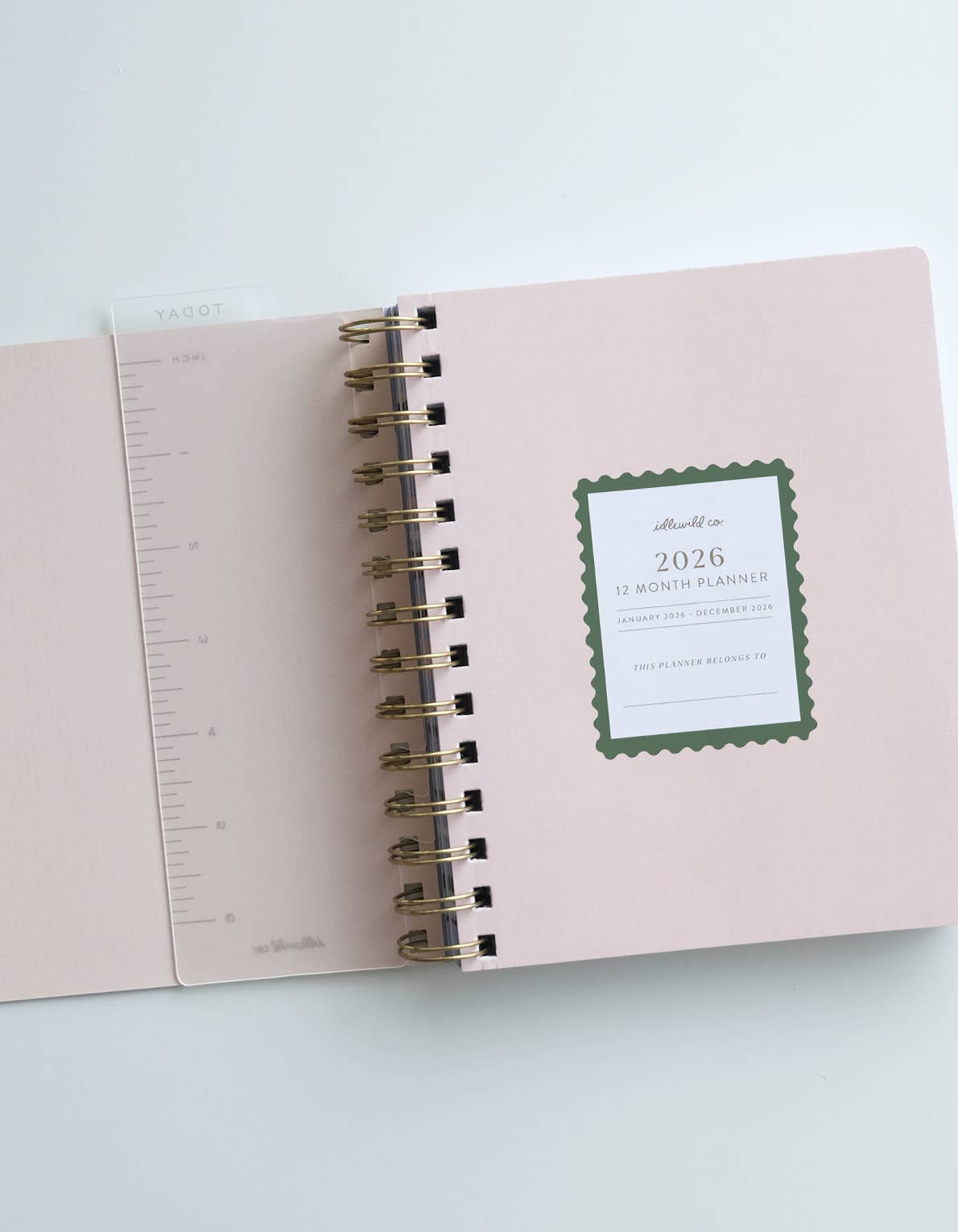 2026 Pocket Size Planner, Coral Floral