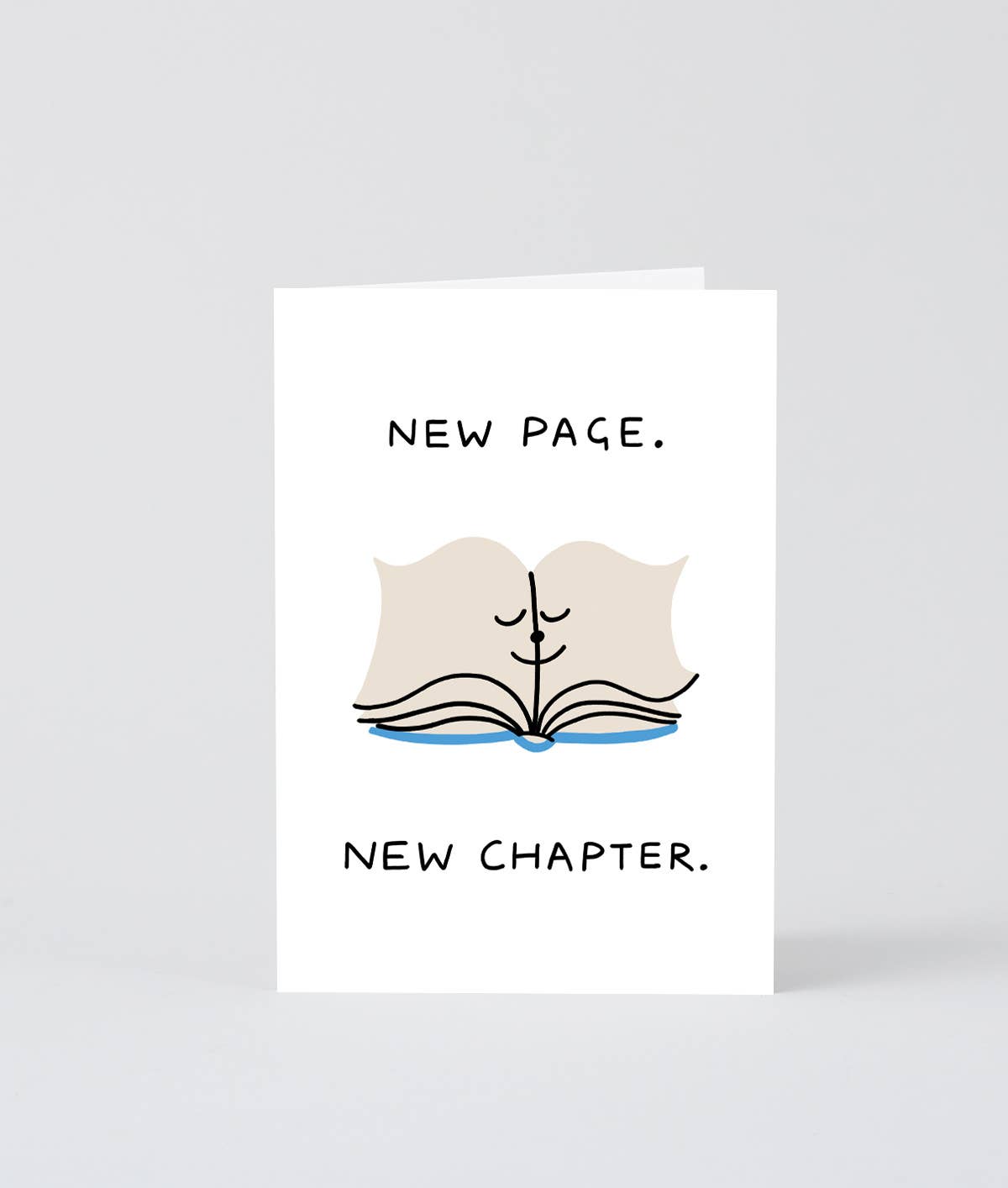 New Page New Chapter Card