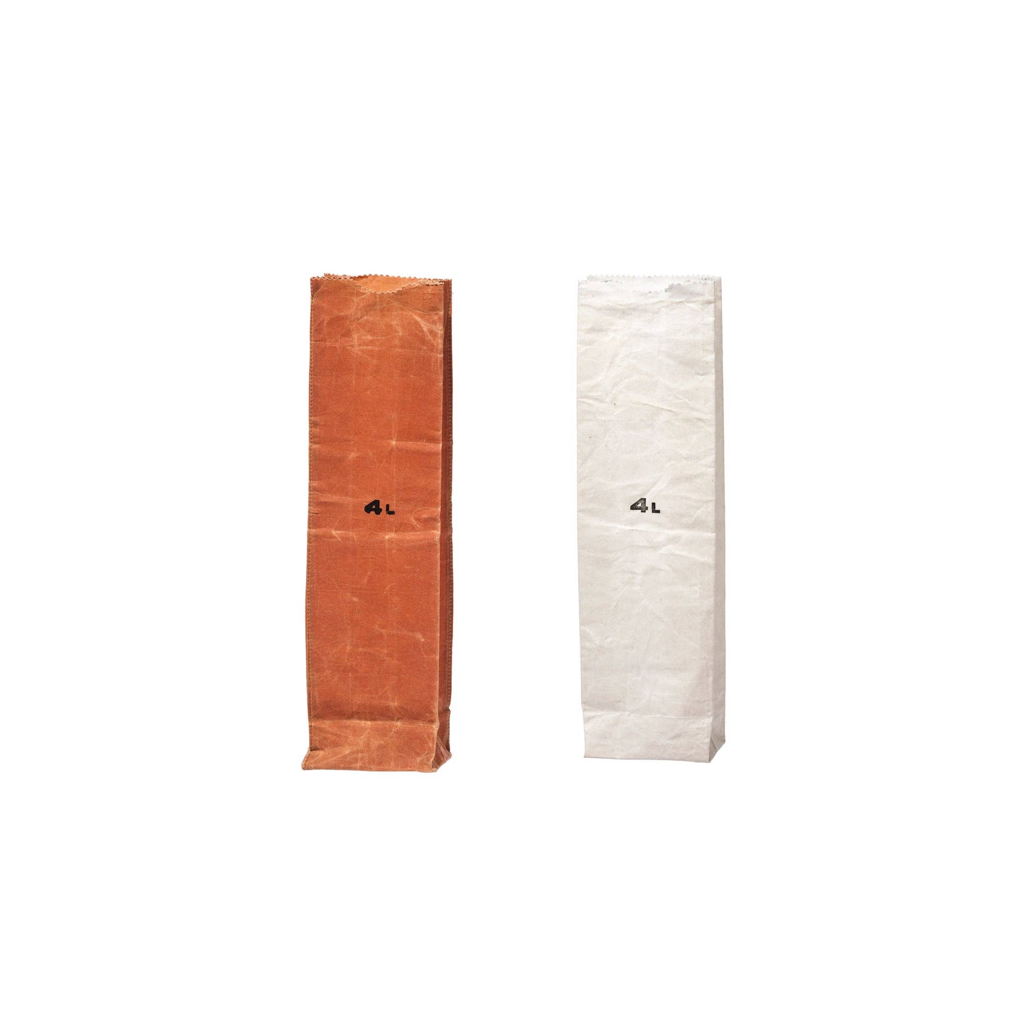 Waxed Cotton Grocery Bag