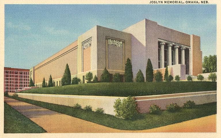 Omaha Joslyn Memorial Postcard