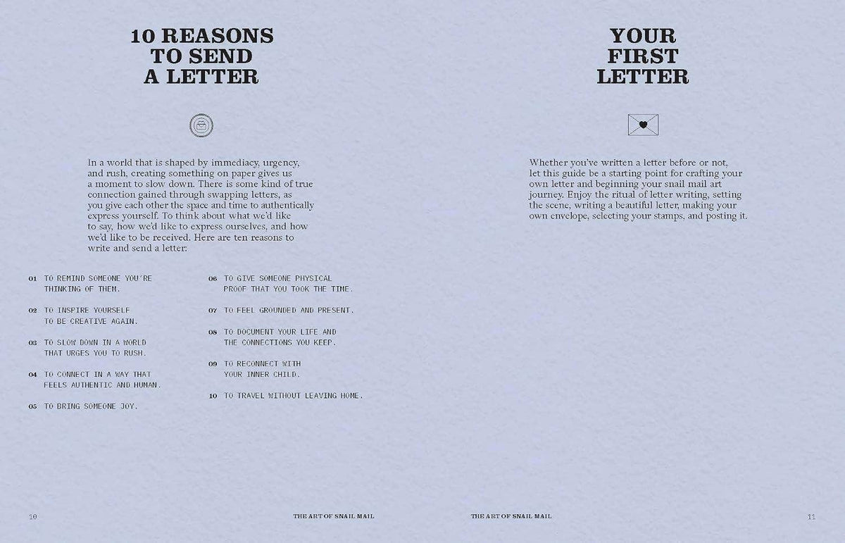 The Art of Snail Mail