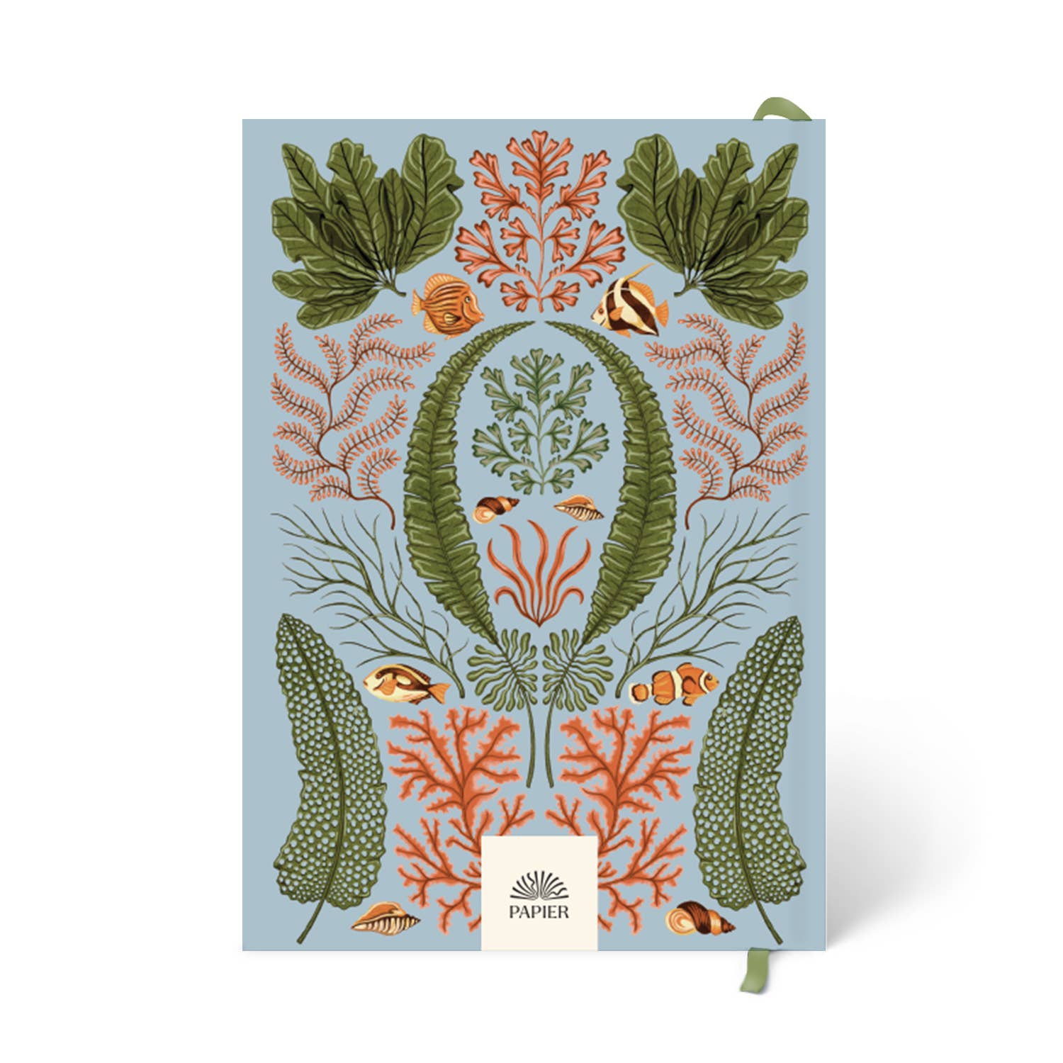 Guided Travel Journal / A5 Hardcover / Coral Reef