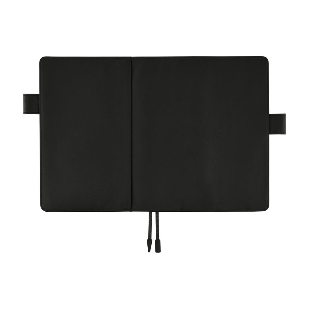 Hobonichi Techo Cover / A5 / Leather: TS Basic - Black