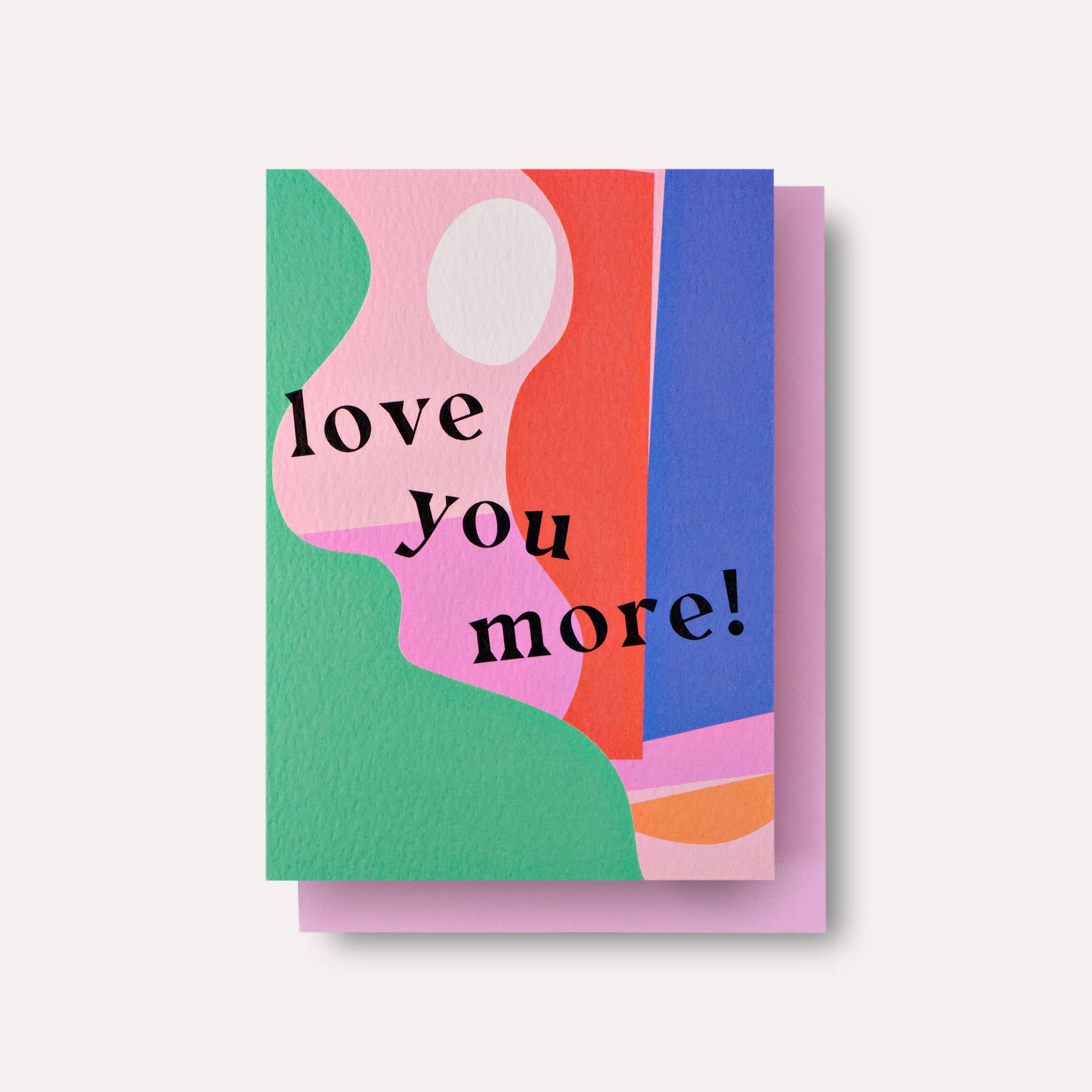 Barcelona Love You More Card