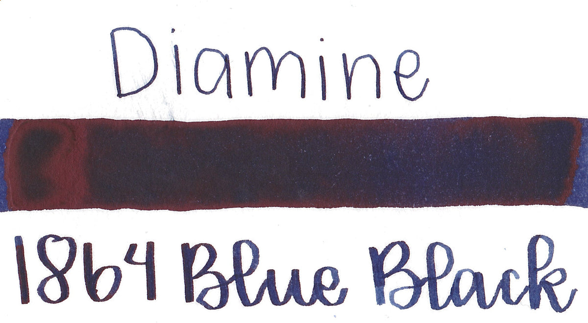 Diamine 150th Anniversary Ink - 1864 Blue-Black