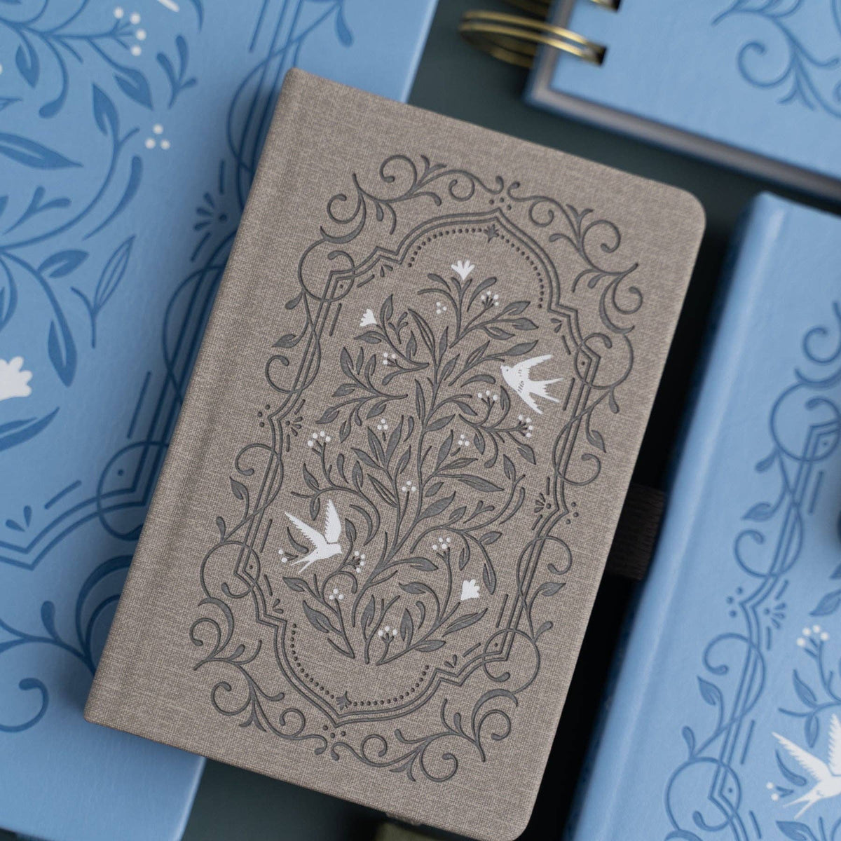 Songbird Notebook / Dot Grid / Letter