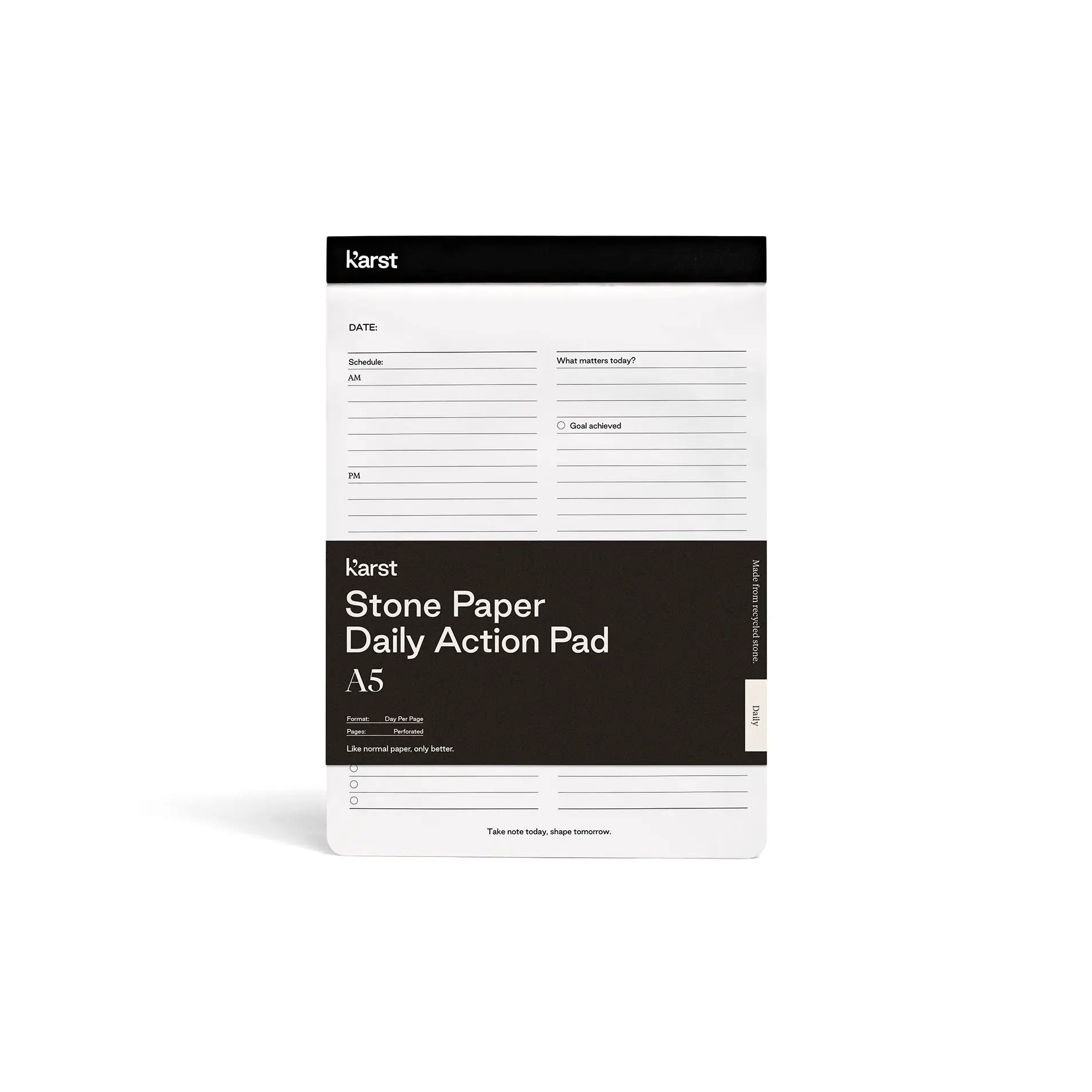 Stone Paper Daily Action Pad