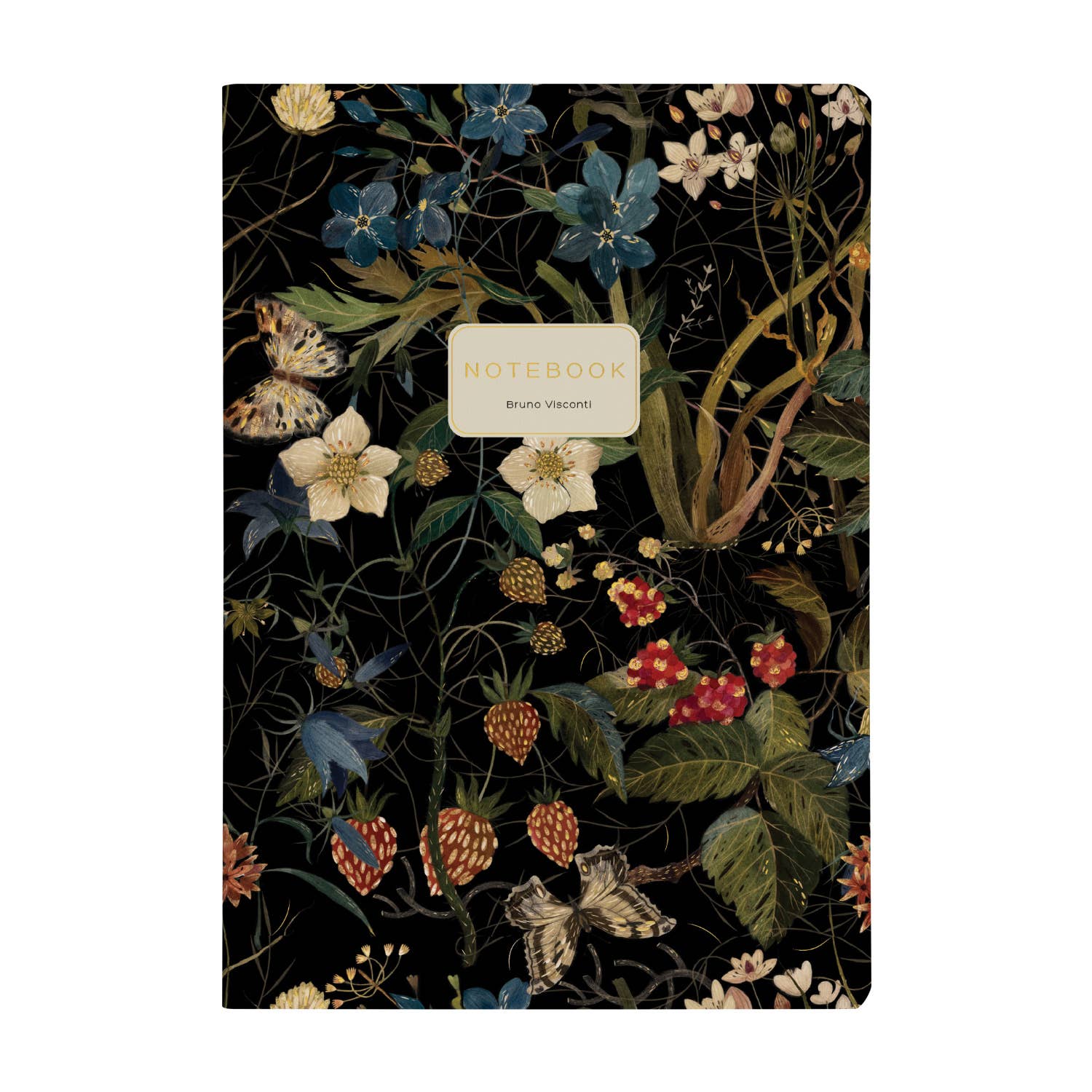 Forest Flowers Notebook / A6 Size