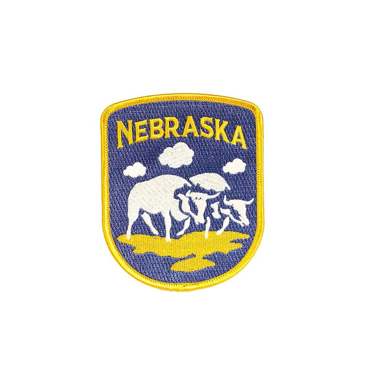 Nebraska Embroidered Patch