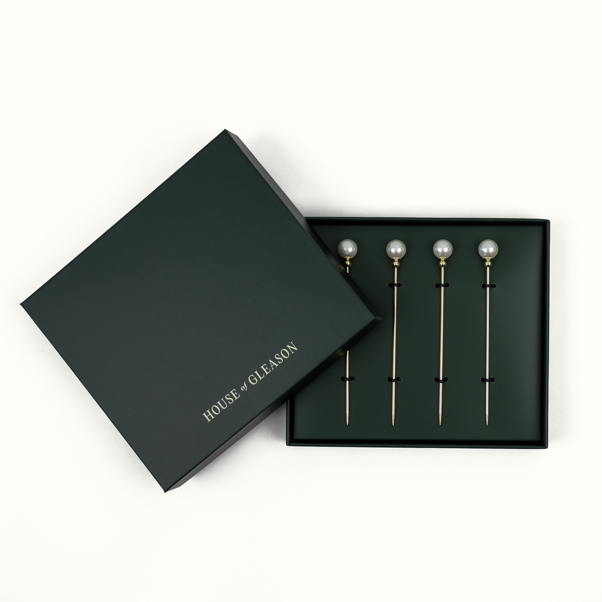 Pearl Cocktail Picks - Set of 4