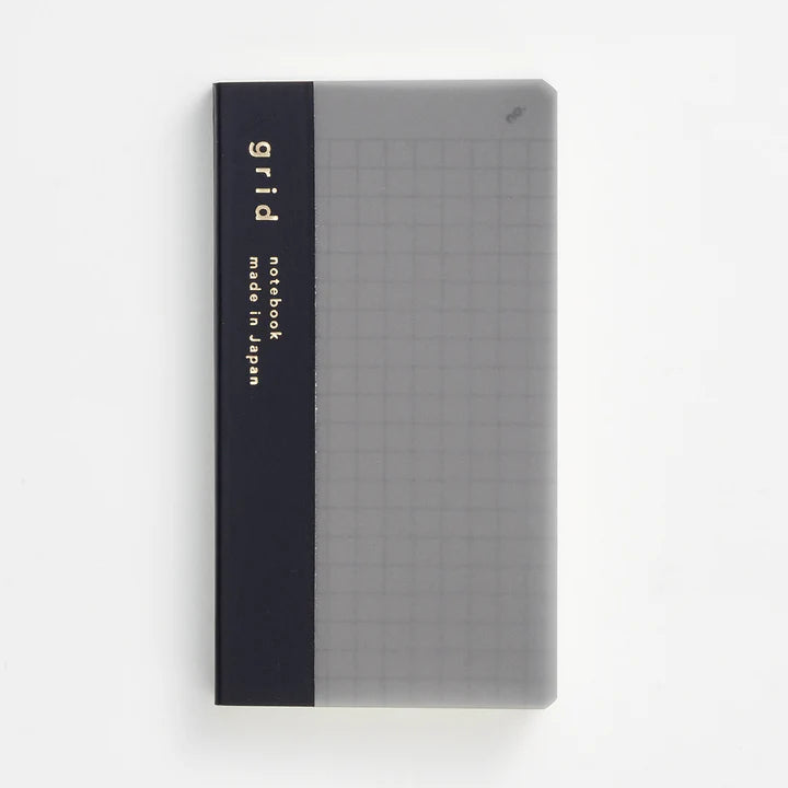 Daigo isshoni. Mini Grid Notebook / Black