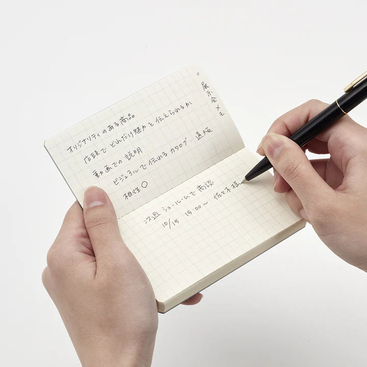 Daigo isshoni. Mini Grid Notebook / Clear