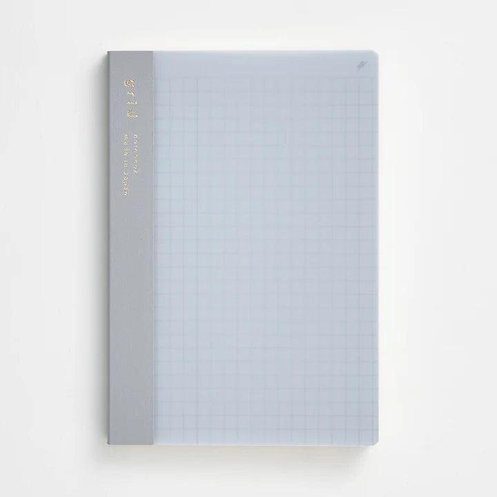 Daigo isshoni. Grid Notebook / A6 / Blue