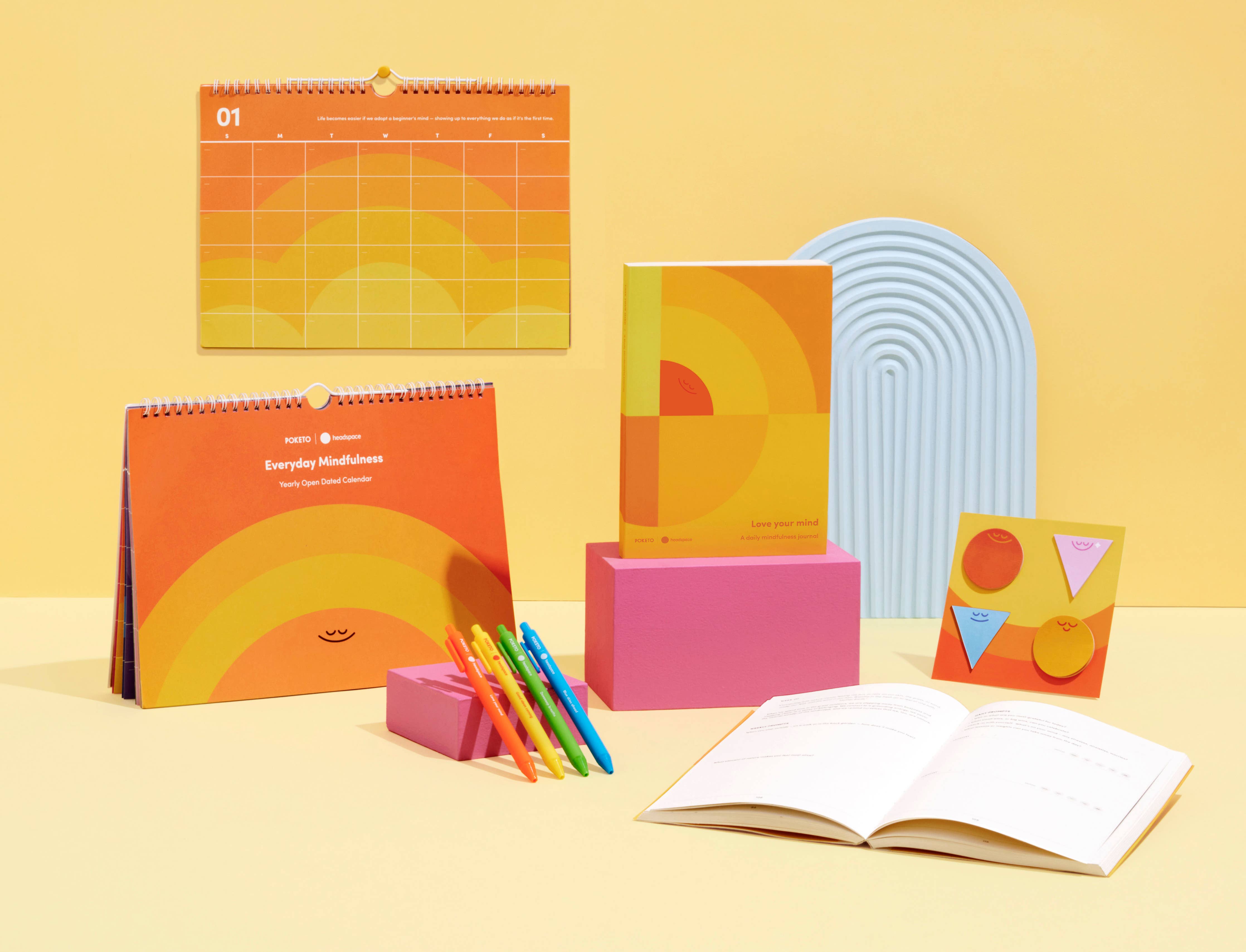 Everyday Mindfulness Undated Calendar