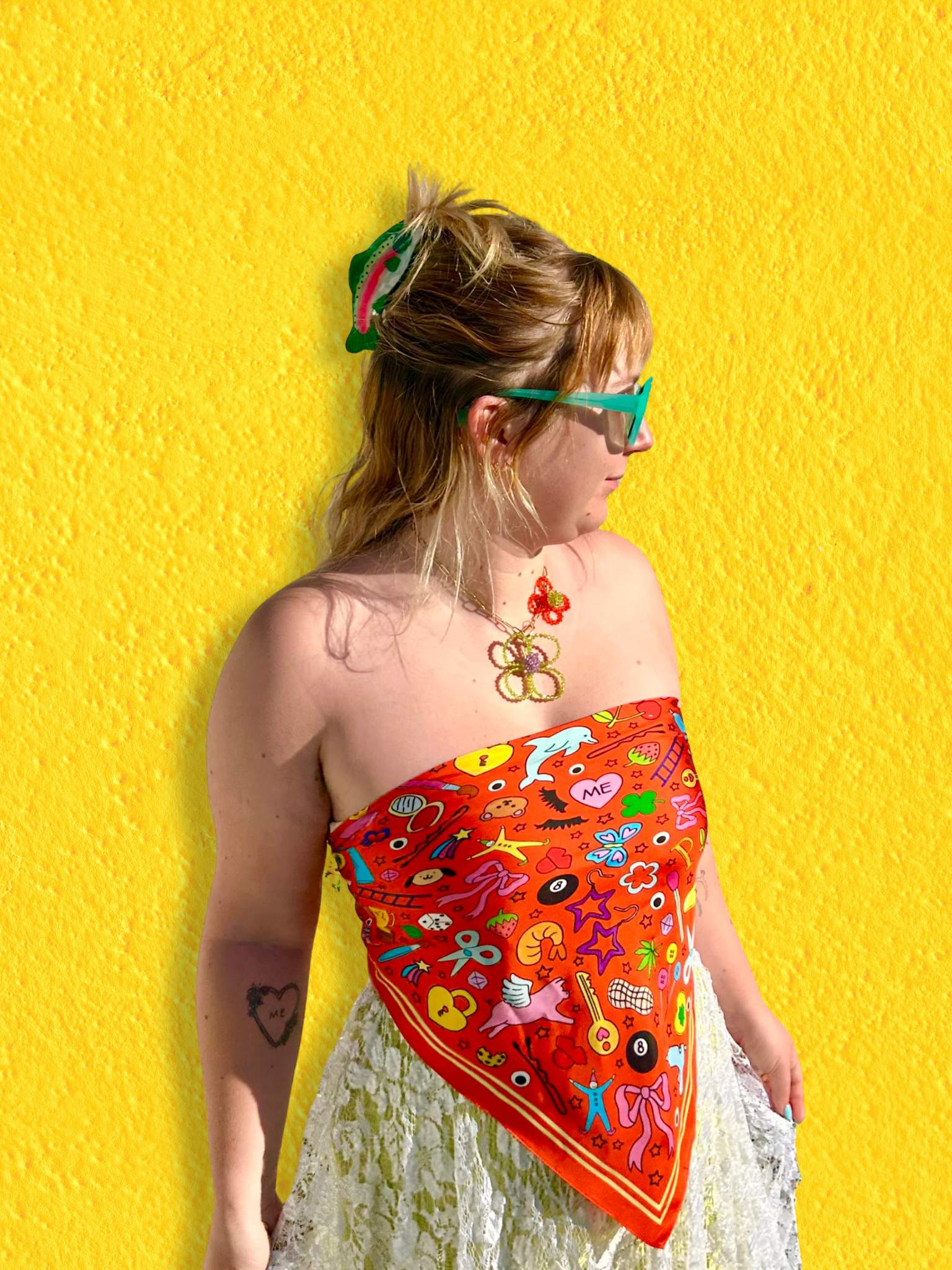 Trinket Treasures Silk Scarf