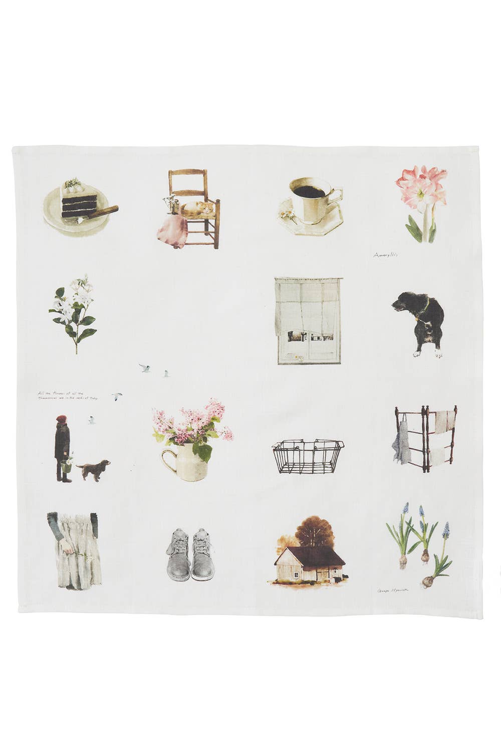 Handkerchief by Misato Ogiwara / Living With Flowers