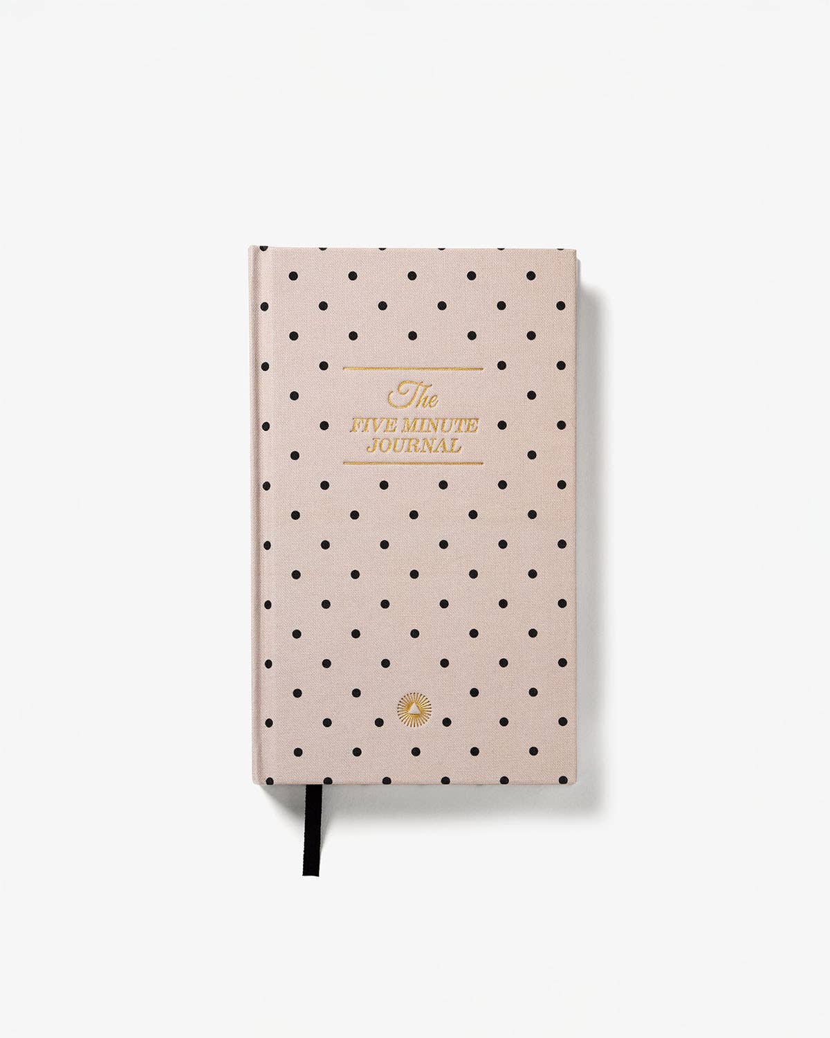The Five Minute Journal / Beige Polka Dot