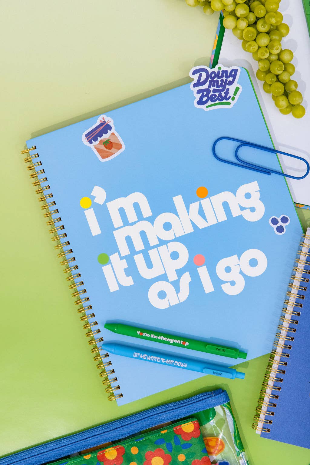 Making It Up As I Go Notebook