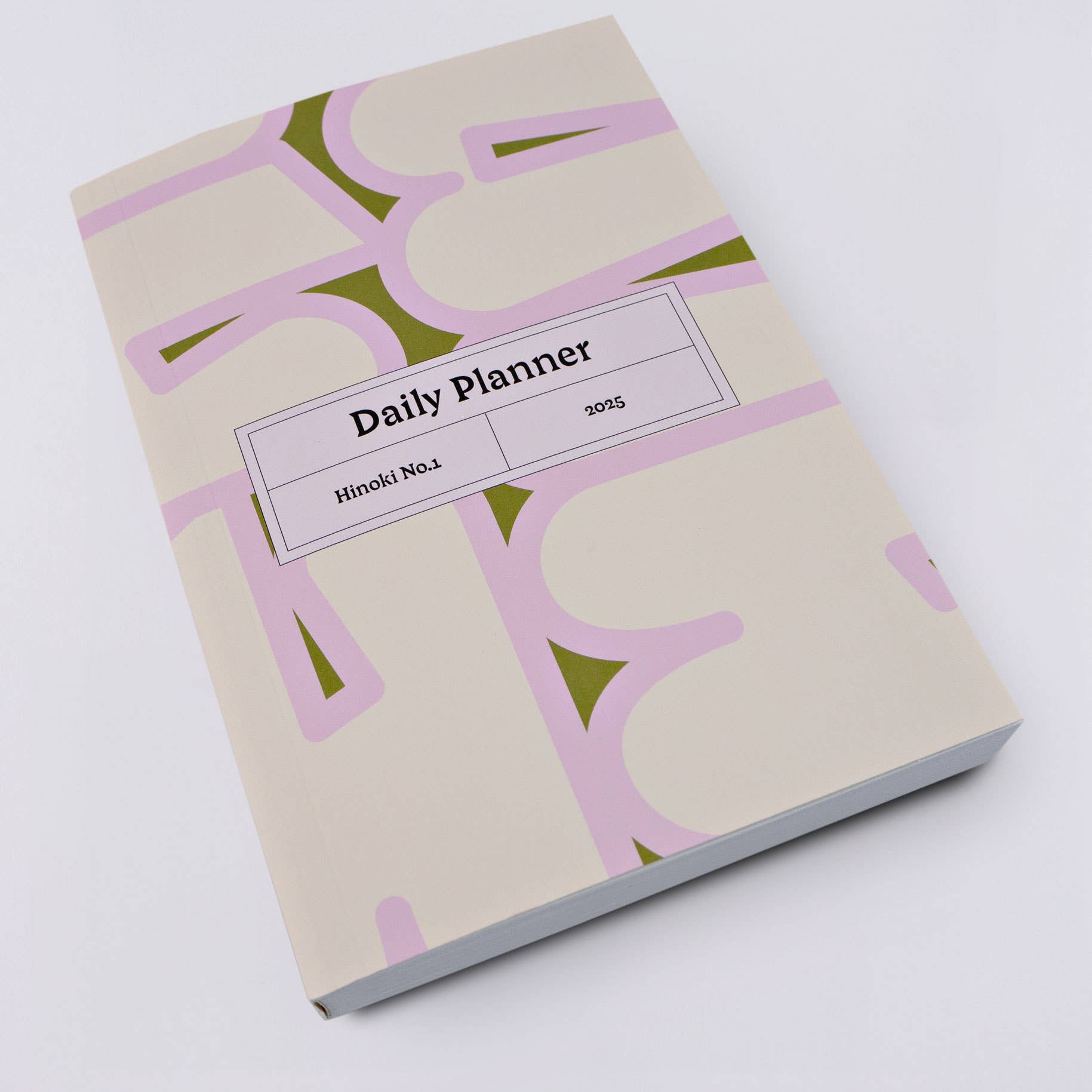 Hinoki 2025 Dated Daily Planner Book