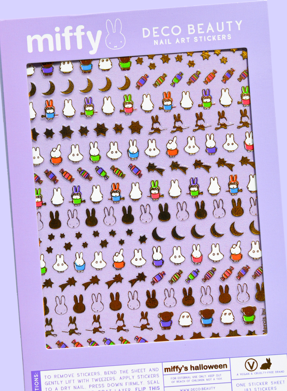 Nail Art Stickers - MIFFY'S HALLOWEEN
