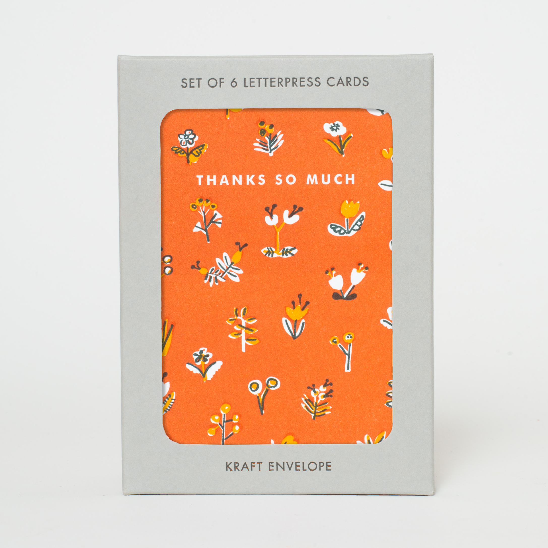 Little Flower Thank You Cards / Boxed Set of 6