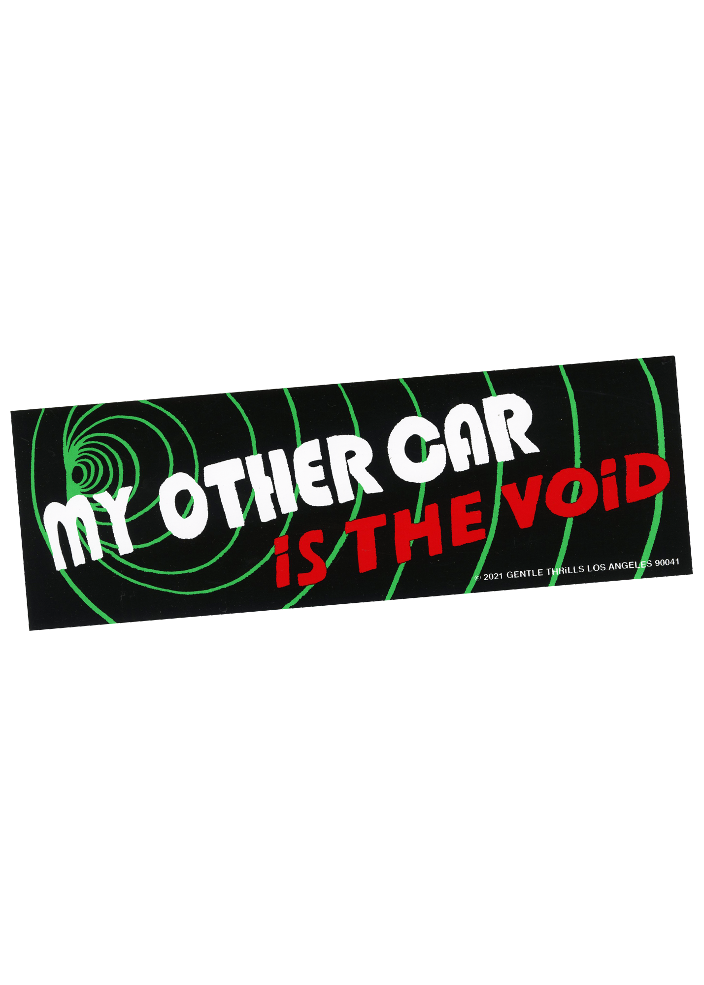 My other car is the void bumper sticker