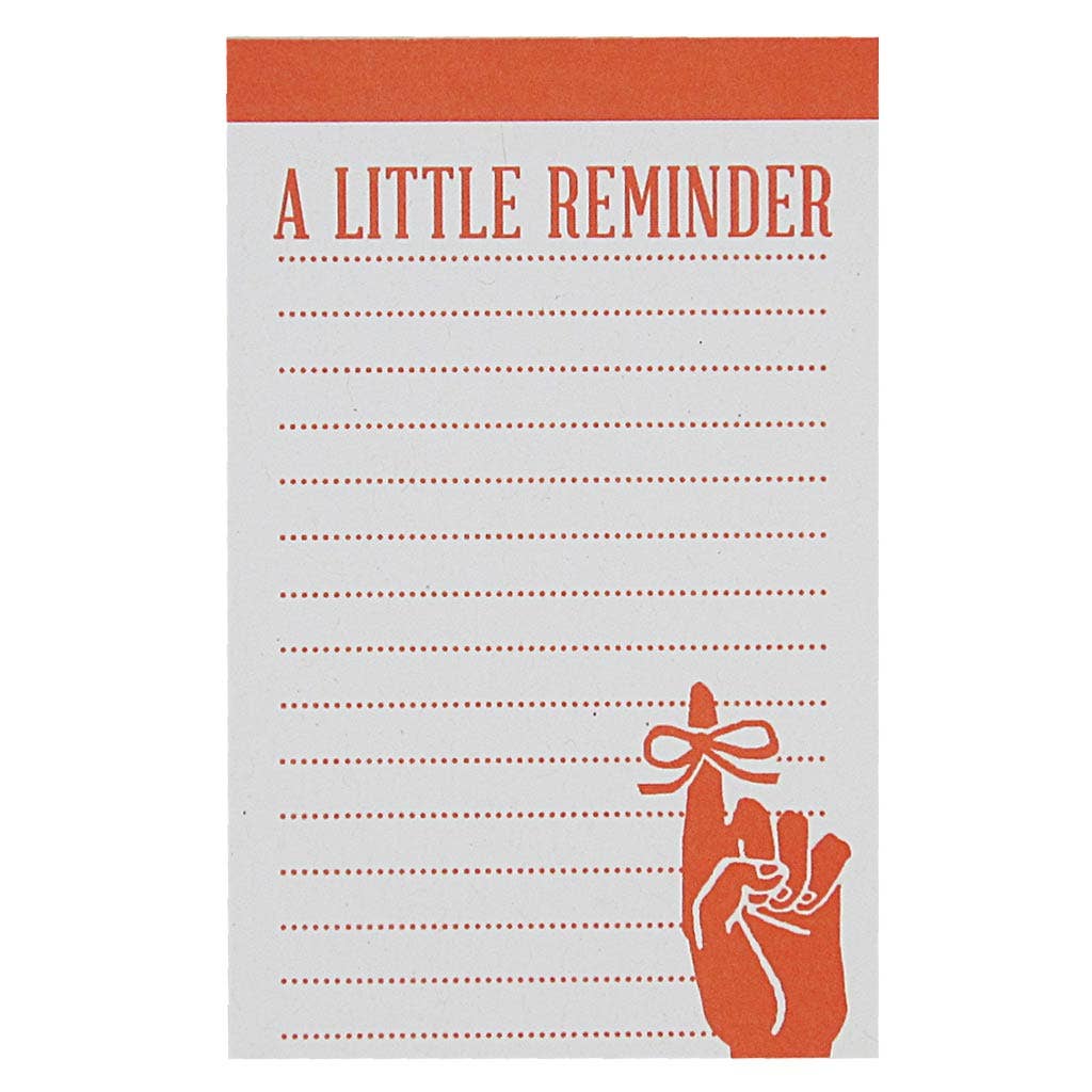 Cute Little Reminders Notepad