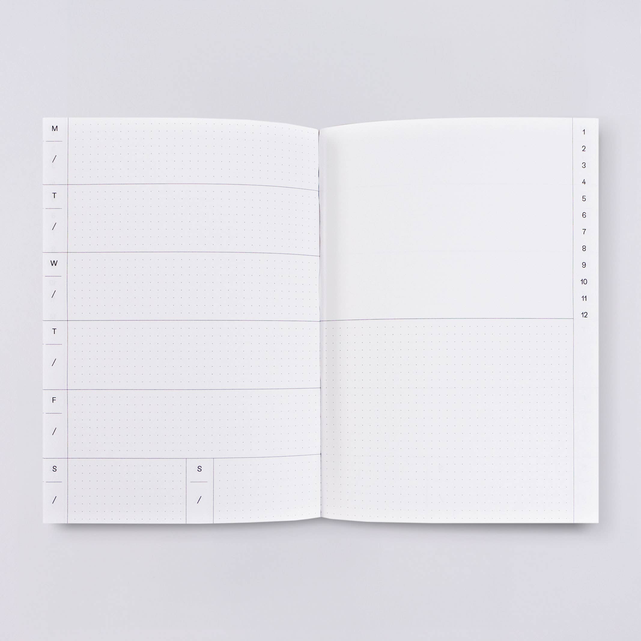 Osaka Undated Weekly Planner Book