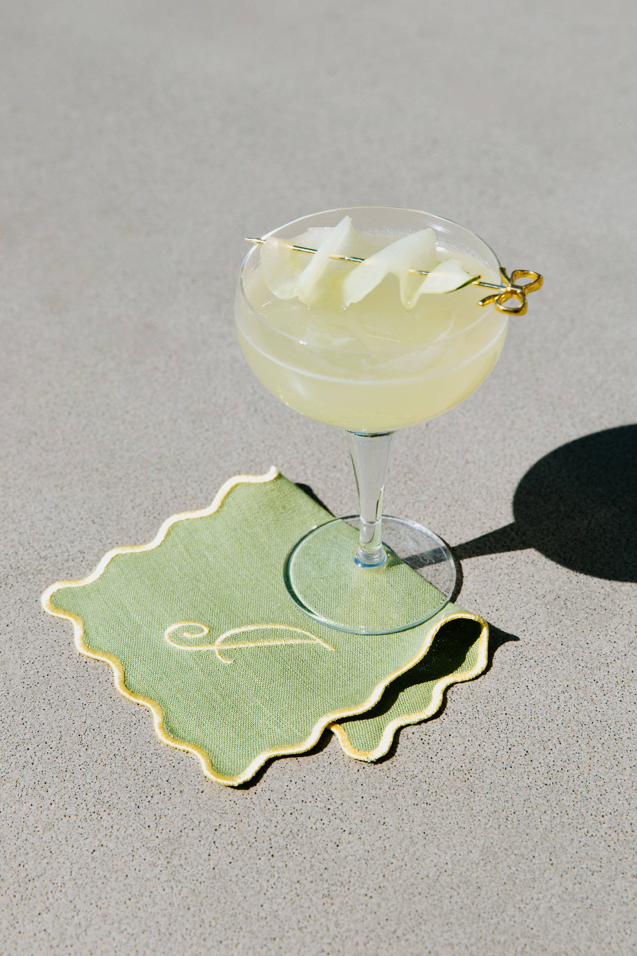 Gold Bow Cocktail Picks - Set of 4