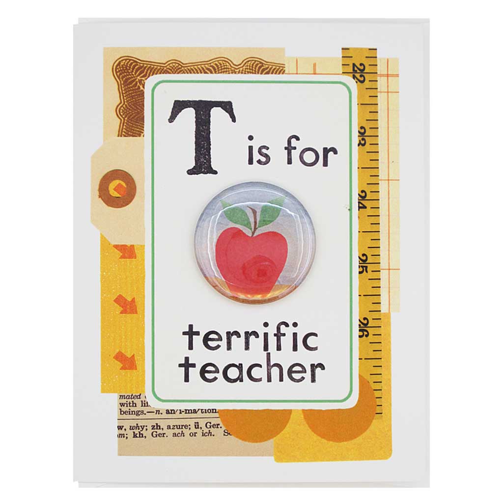 Terrific Teacher Card