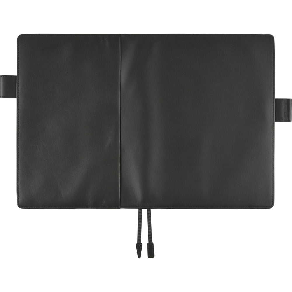 Hobonichi Techo Cover / A6 / Leather: TS Basic / Black