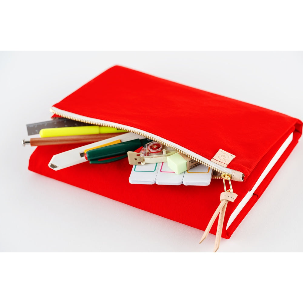 Hobonichi Techo Cover / A5 / Tragen: Red