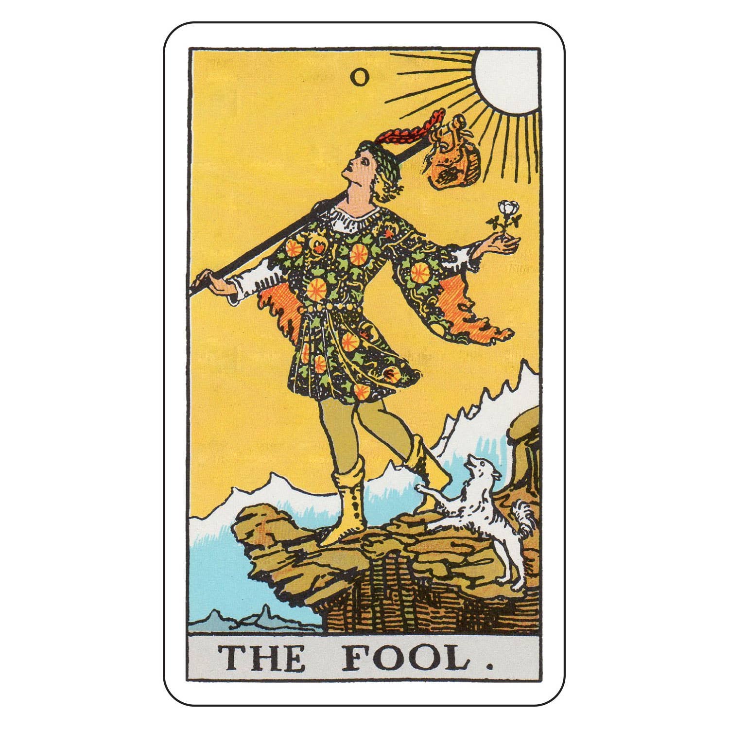 Tarot Sticker - The Fool