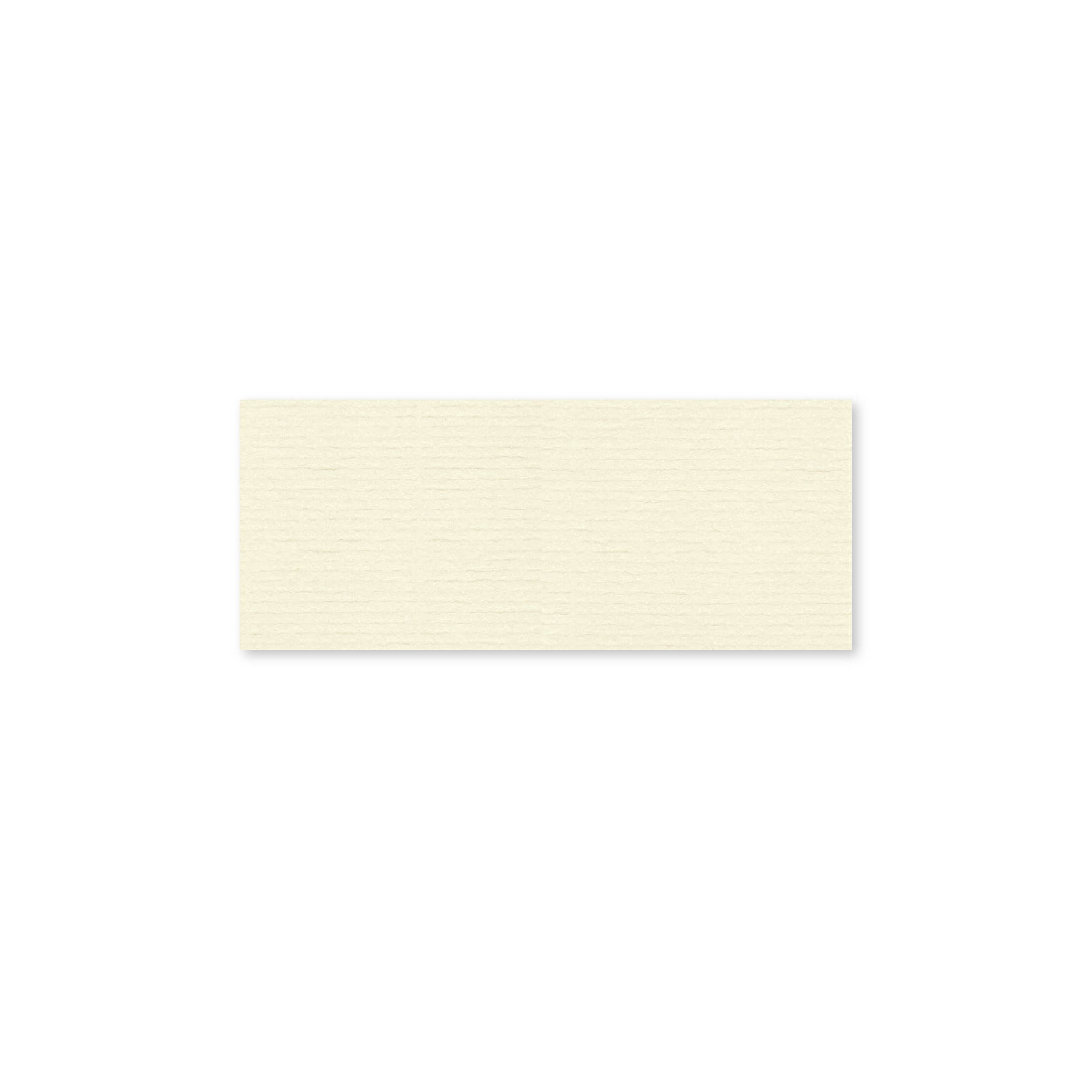Traditional Place Card Pochette / Cream Deckle Edge
