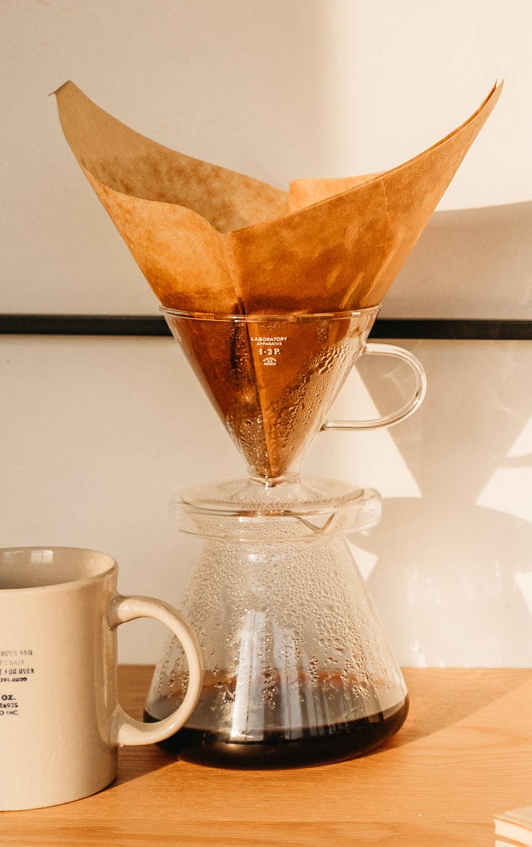 Glass Coffee Pour-Over Set