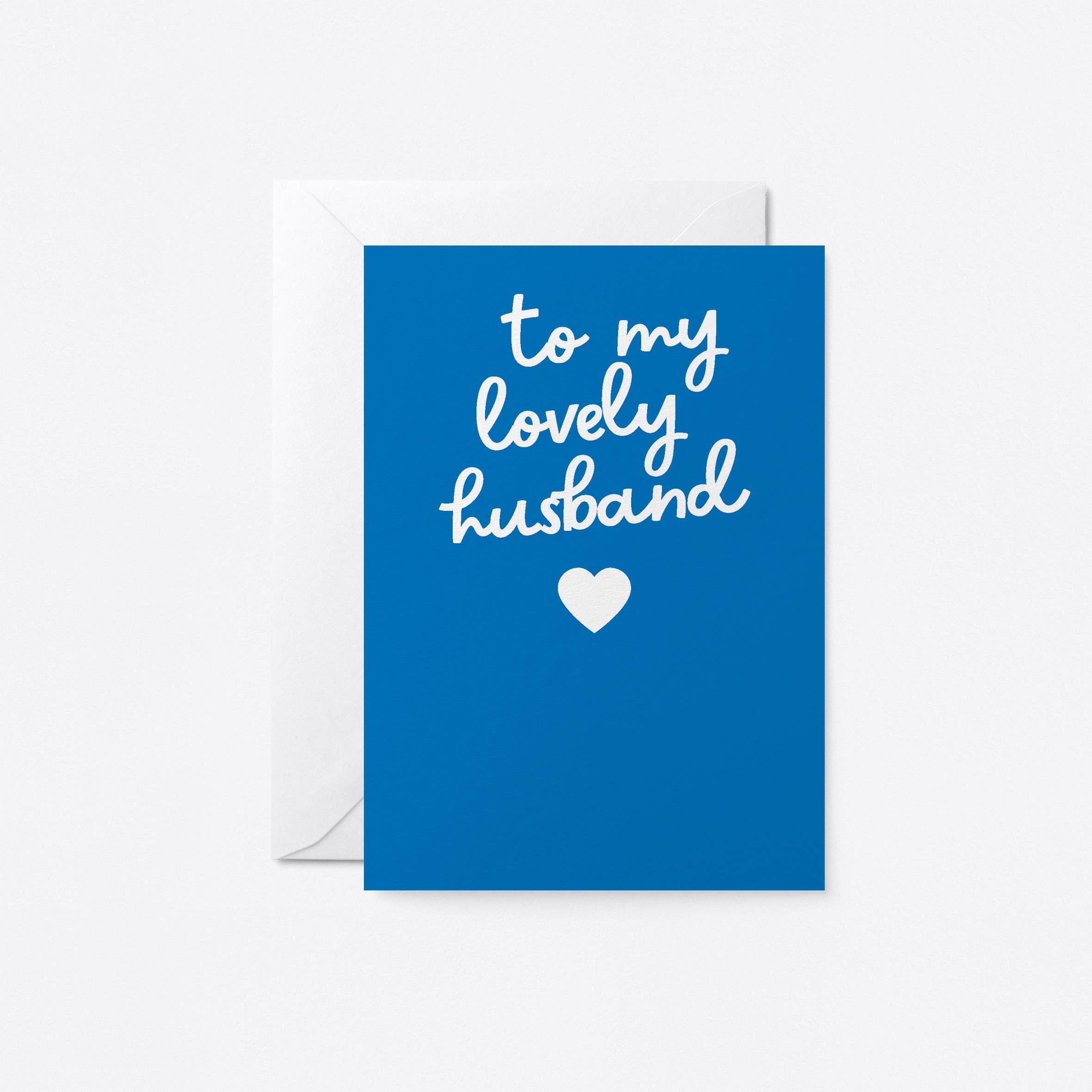 To My Lovely Husband  Card