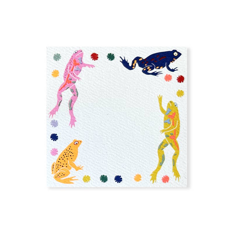 Frog Square Notes / 48 Pack