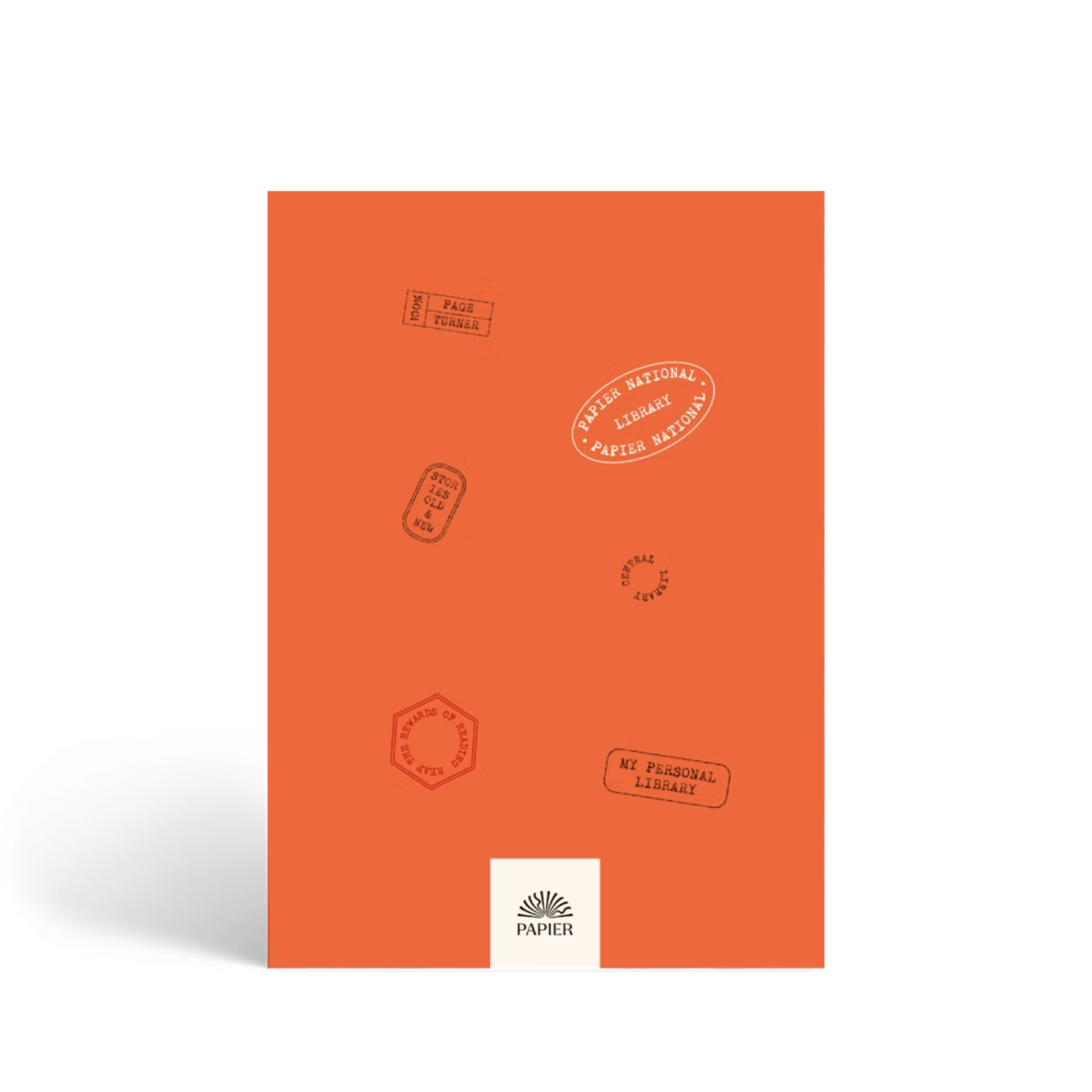 Guided Reading Journal / A5 Hardcover / Library Card