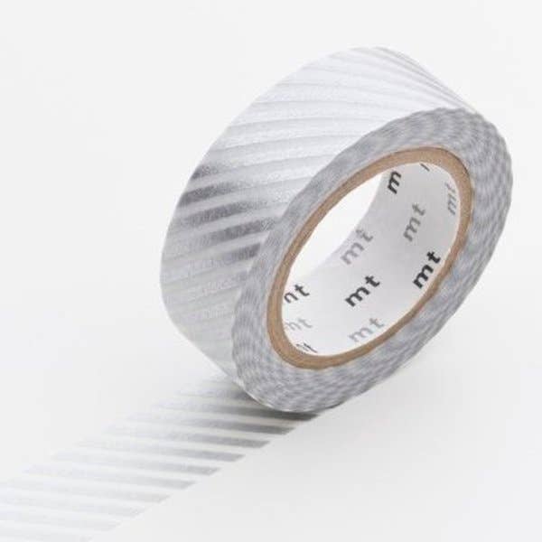 Tape Single: Stripe Silver