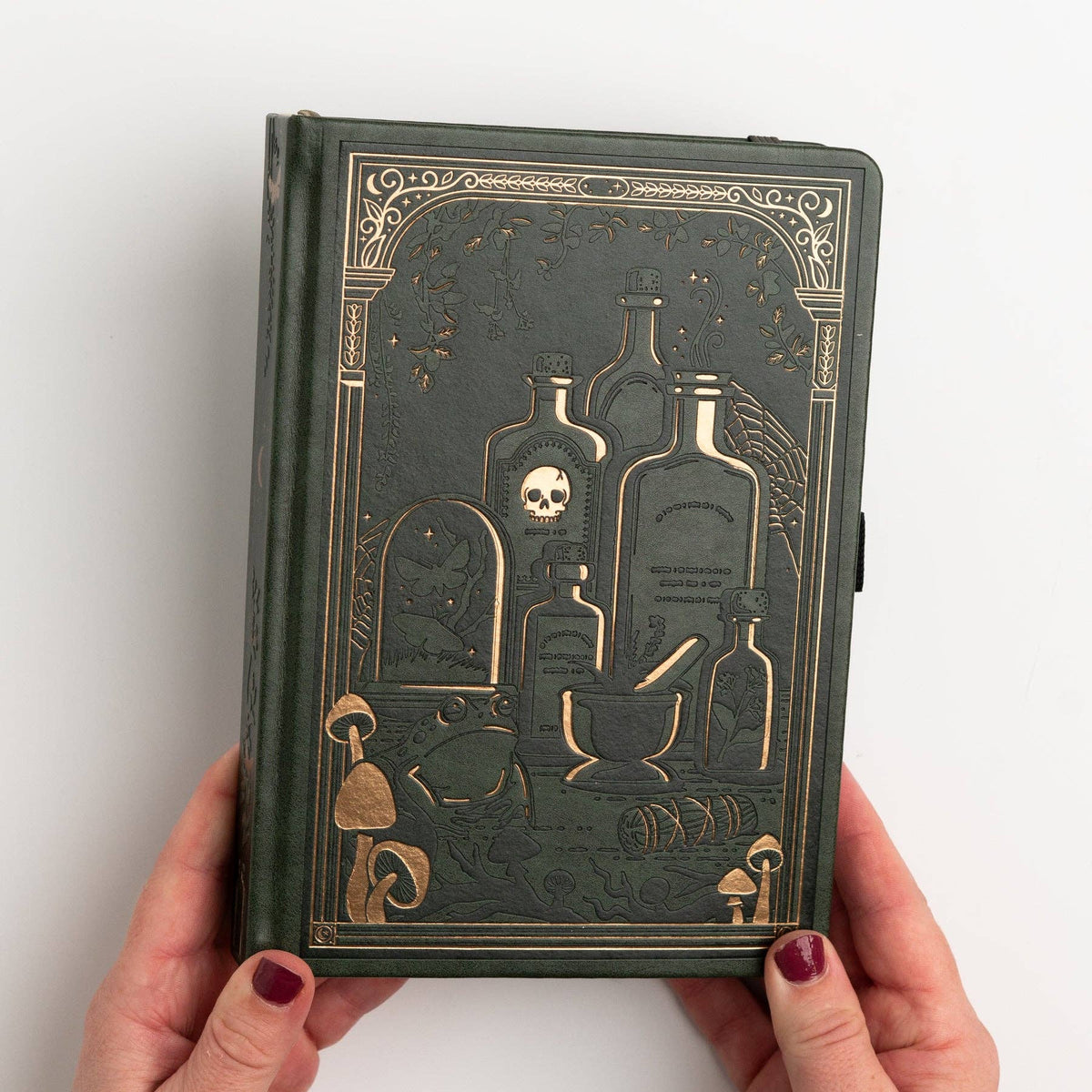Apothecary Shelf Notebook / Dot Grid / A5
