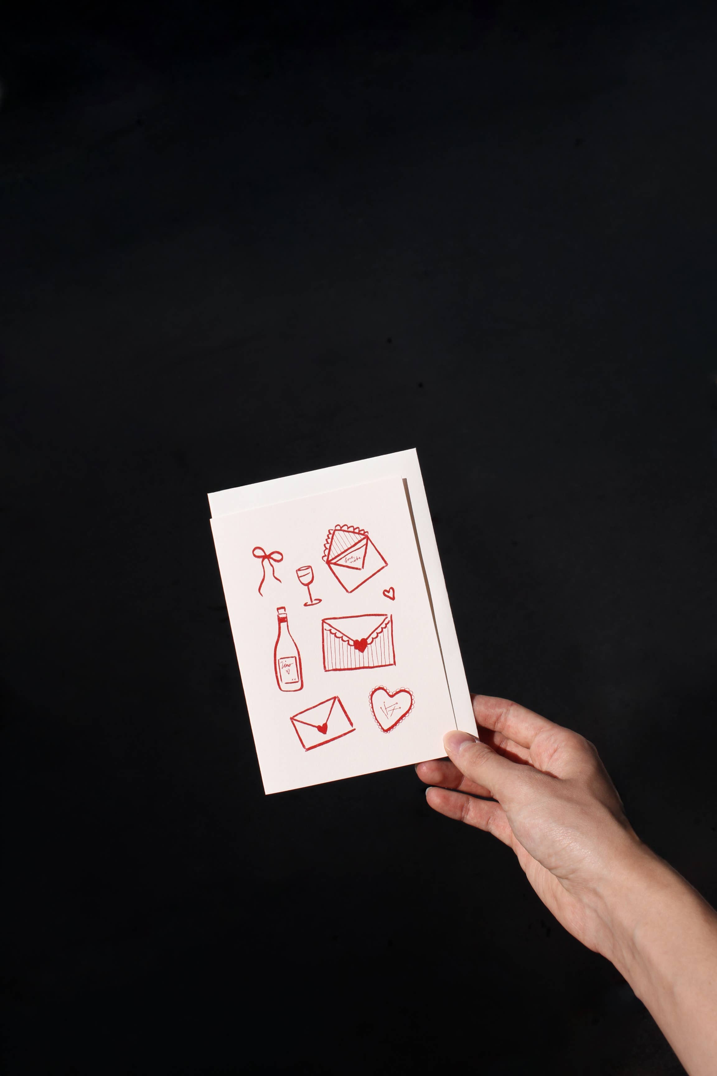 Love Letters Risograph Card