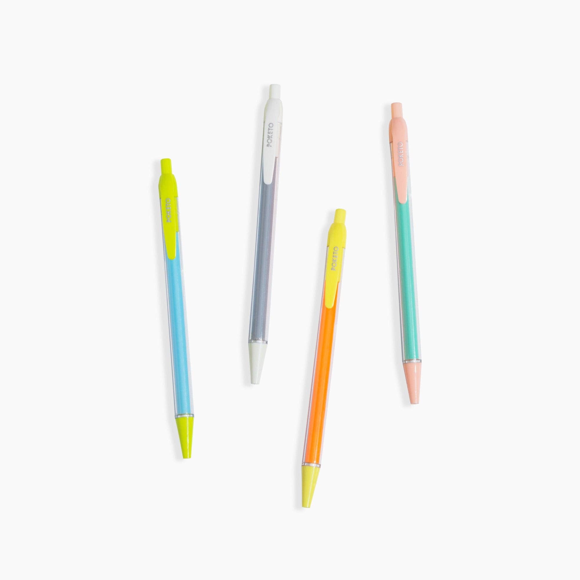 Colorblock Mechanical Pencil / Set of 4